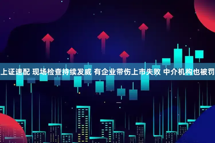 上证速配 现场检查持续发威 有企业带伤上市失败 中介机构也被罚