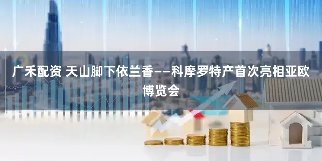 广禾配资 天山脚下依兰香——科摩罗特产首次亮相亚欧博览会