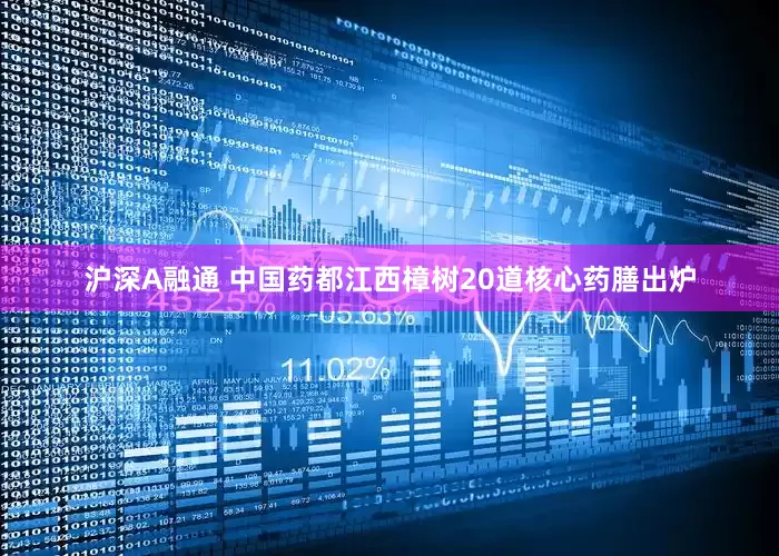 沪深A融通 中国药都江西樟树20道核心药膳出炉