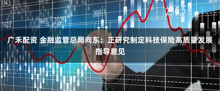 广禾配资 金融监管总局向东：正研究制定科技保险高质量发展指导意见