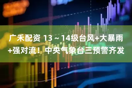 广禾配资 13～14级台风+大暴雨+强对流！中央气象台三预警齐发